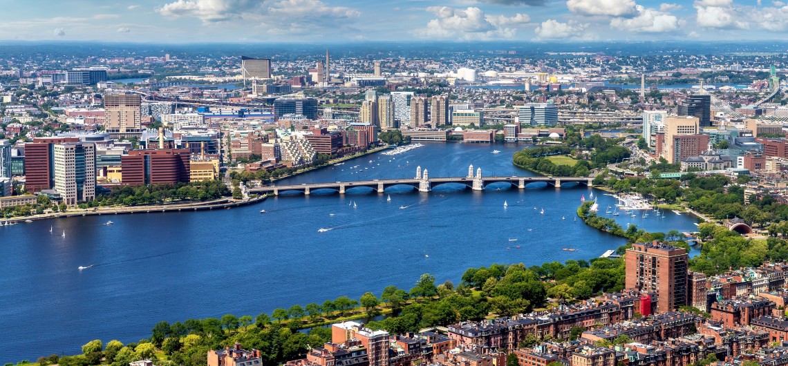 Panoramic,Aerial,View,Of,Boston,Massachusetts,Usa