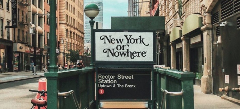 a New York sign